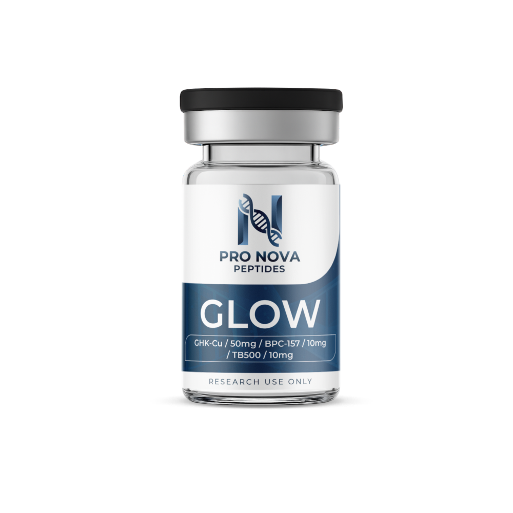 GLOW GHK-Cu (50mg) / BPC-157 (10mg) / TB500 (10mg)
